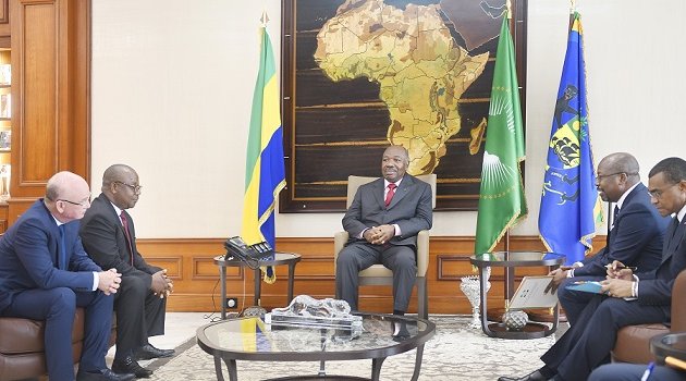 Ali Bongo reçoit une délégation du Conseil de paix et de sécurité de l’UA