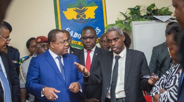 Sydonia World : Julien Nkoghe Bekale en visite d’inspection à la Direction générale des douanes