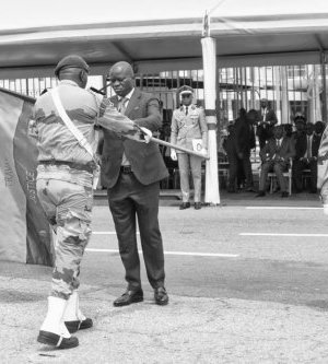 Antoine Balekidra officiellement installé à la tête de la Garde républicaine
