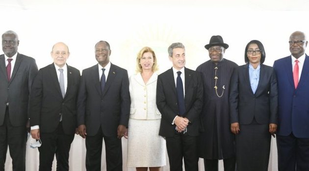 Rose Christiane Ossouka a représenté Ali Bongo à l’investiture d’Alassane Ouattara