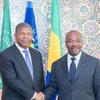 João Lourenço reçu en audience au palais présidentiel gabonais