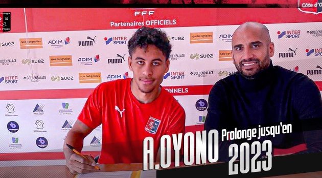 Anthony Oyono Omva prolonge de 3 ans son contrat à l’US Boulogne Côte d’Opale