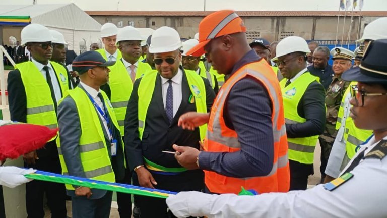 Port-Gentil&nbsp;: Oligui Nguema enchaîne les inaugurations à fort impact social