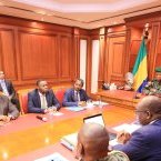 Une délégation de chefs d’entreprises chez Brice Oligui Nguema