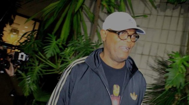 Samuel L. Jackson depuis hier soir en séjour de plusieurs jours au Gabon