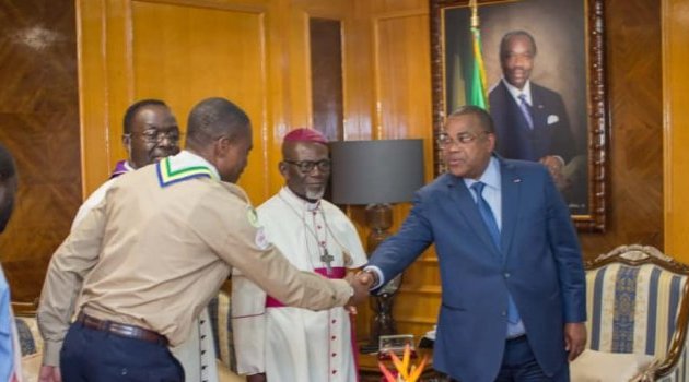La Fédération gabonaise du scoutisme reçue en audience à la Primature