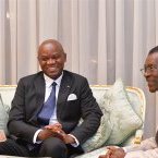 Brice Clotaire Oligui Nguéma s’entretient à Malabo avec le président équatoguinéen