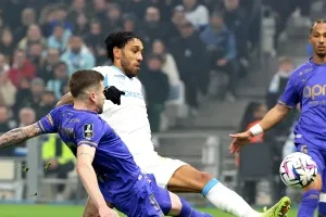 Ligue 1&nbsp;: Aubameyang muet, l’OM freiné dans son élan par Monaco