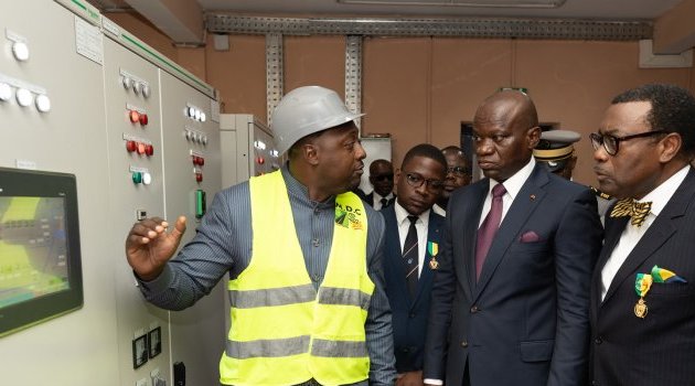 Oligui Nguema et Adesina inaugurent une station de pompage pour le Grand Libreville