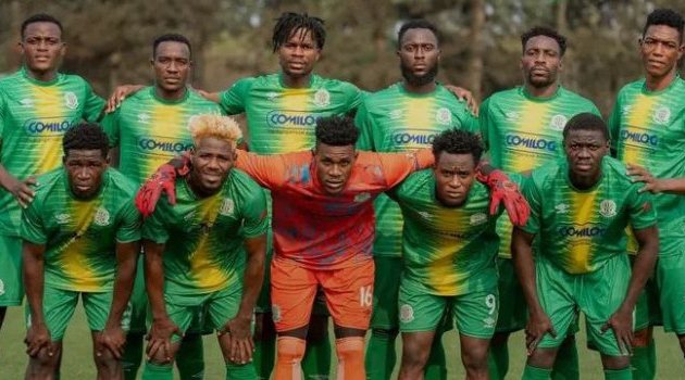 Amical : l’AS Mangasport corrige le FC 105 grâce à un triplé de Malick Evouna