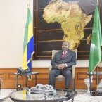 Ali Bongo reçoit une délégation du Conseil de paix et de sécurité de l’UA