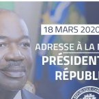 Discours d’Ali Bongo du 18 mars sur le Covid-19