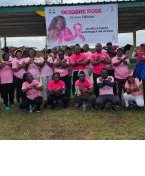 Octobre rose : La mairie de Ndendé organise une séance fitness de sensibilisation contre les cancers féminins