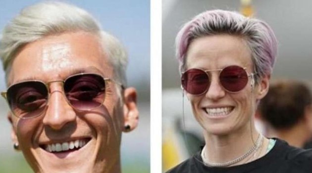 Arsenal : Aubameyang tacle le nouveau look de Mesut Özil