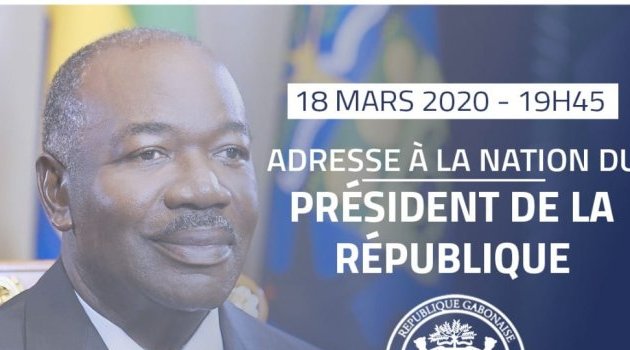 Discours d’Ali Bongo du 18 mars sur le Covid-19