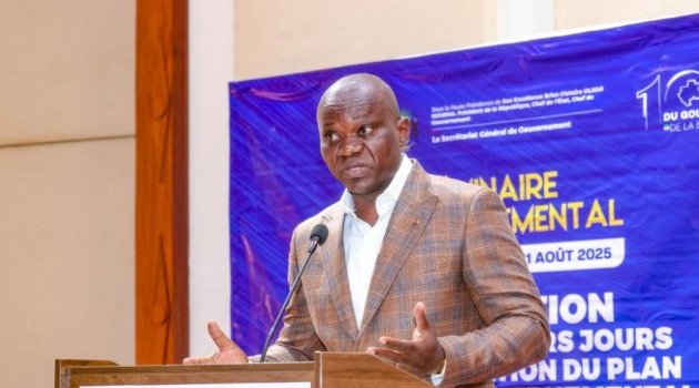 Owendo : Brice Clotaire Oligui Nguema dresse le bilan des 100 premiers jours de la Vᵉ République