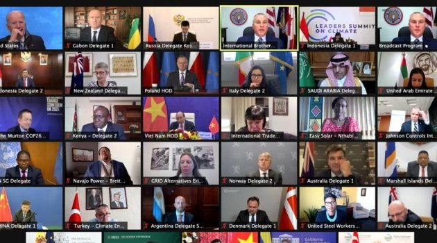 Lee White a pris part au Sommet des Leaders sur le Climat