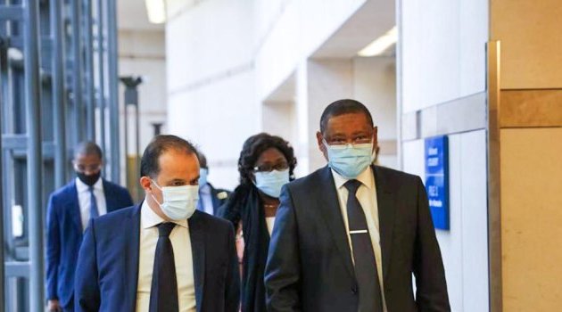 Jean-Marie Ogandaga s’entretient avec le directeur de cabinet du ministre français de l’Economie