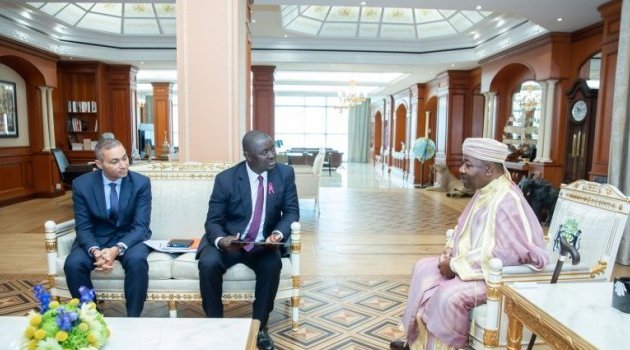 Ali Bongo reçoit en audience Justin Ndoundangoye et le patron de l’ANAC