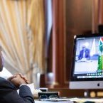 Visioconférence&nbsp;: Ali Bongo prend part à une réunion de l’Union africaine sur le Covid-19