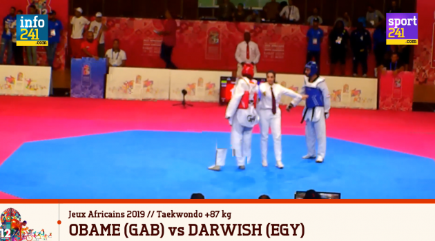 Jeux Africains 2019 : Anthony OBAME vs Abdelrahman DARWISH
