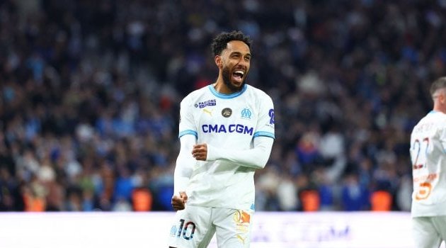 Ligue 1 : L’OM écrase Brest avec un but d’Aubameyang