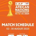 CHAN 2025 : la CAF publie le calendrier complet du tournoi