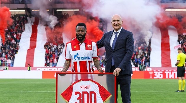 Football : Guelor Kanga, l’étoile gabonaise qui a conquis Belgrade