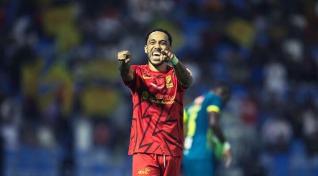Arabie saoudite : doublé d’Aubameyang, Al Qadsiah s’impose et vise le podium